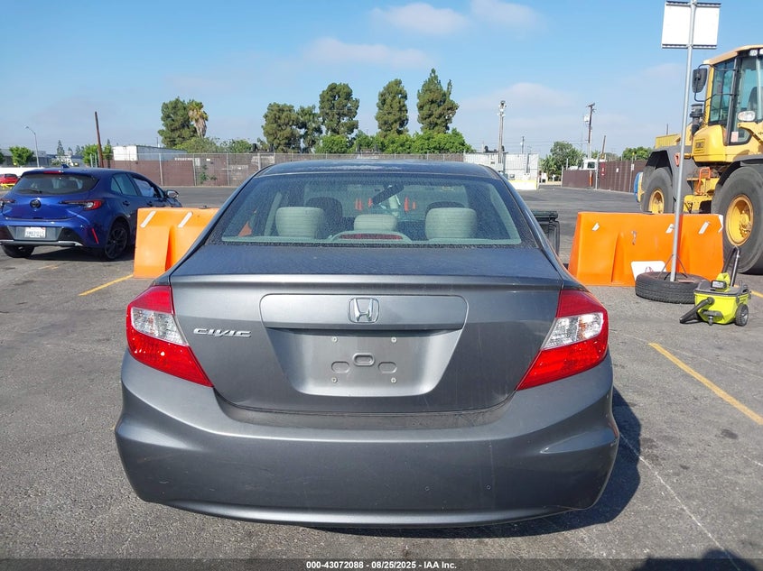 2012 Honda Civic Ex VIN: 19XFB2F84CE315893 Lot: 43072088