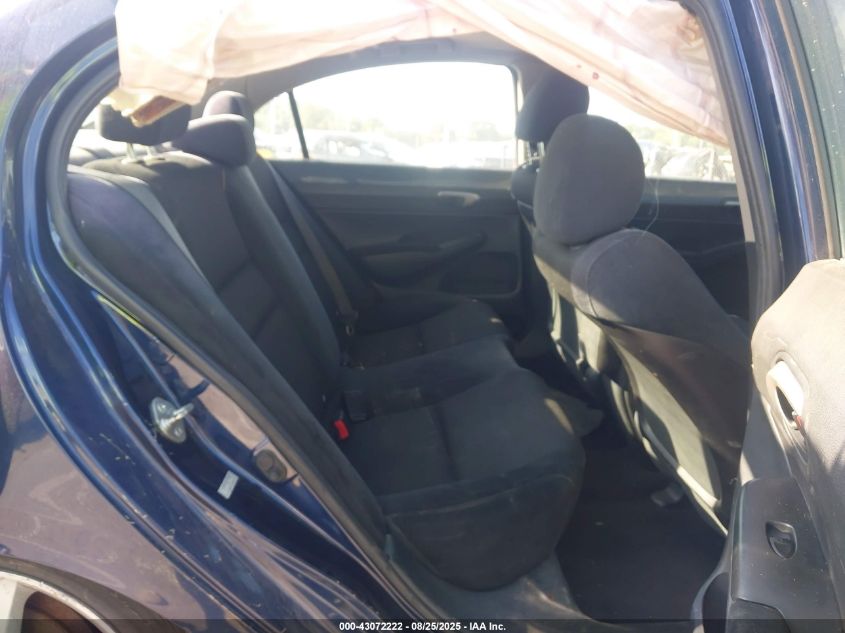 2009 Honda Civic Lx-S VIN: 19XFA16699E012810 Lot: 43072222