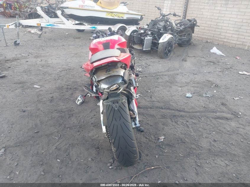 2014 Honda Cbr600 Rr-Abs VIN: JH2PC4082EK700012 Lot: 43072333