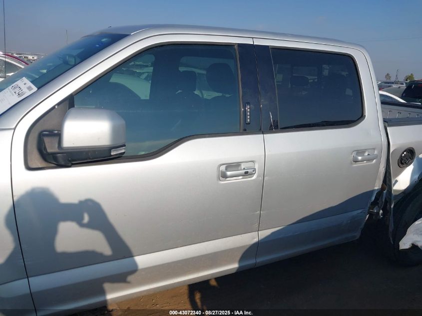 2019 Ford F-150 Lariat VIN: 1FTEW1CP8KKC47390 Lot: 43072340