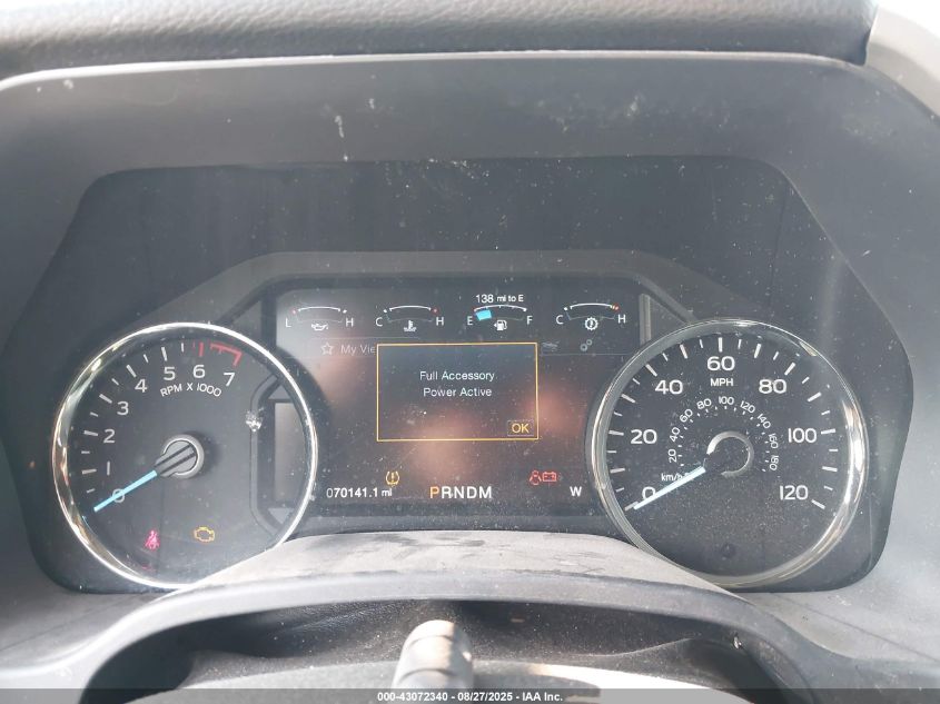 2019 Ford F-150 Lariat VIN: 1FTEW1CP8KKC47390 Lot: 43072340