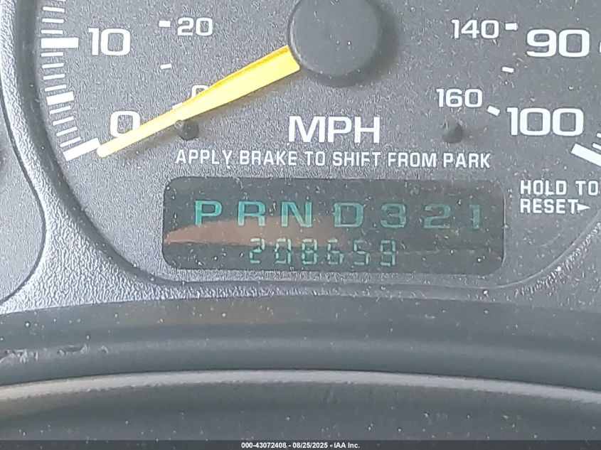 2000 GMC Sierra 1500 Sle VIN: 1GTEK19T6YE240042 Lot: 43072408