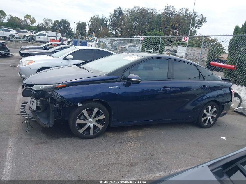 2017 Toyota Mirai VIN: JTDBVRBD2HA002174 Lot: 43072512