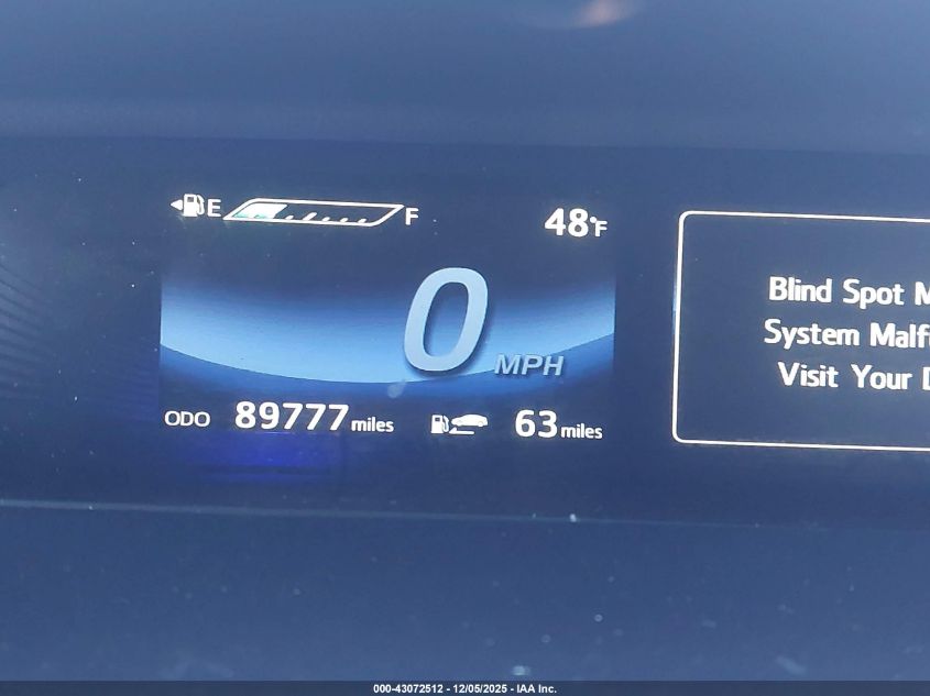 2017 Toyota Mirai VIN: JTDBVRBD2HA002174 Lot: 43072512