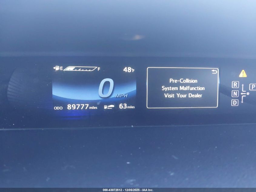 2017 Toyota Mirai VIN: JTDBVRBD2HA002174 Lot: 43072512