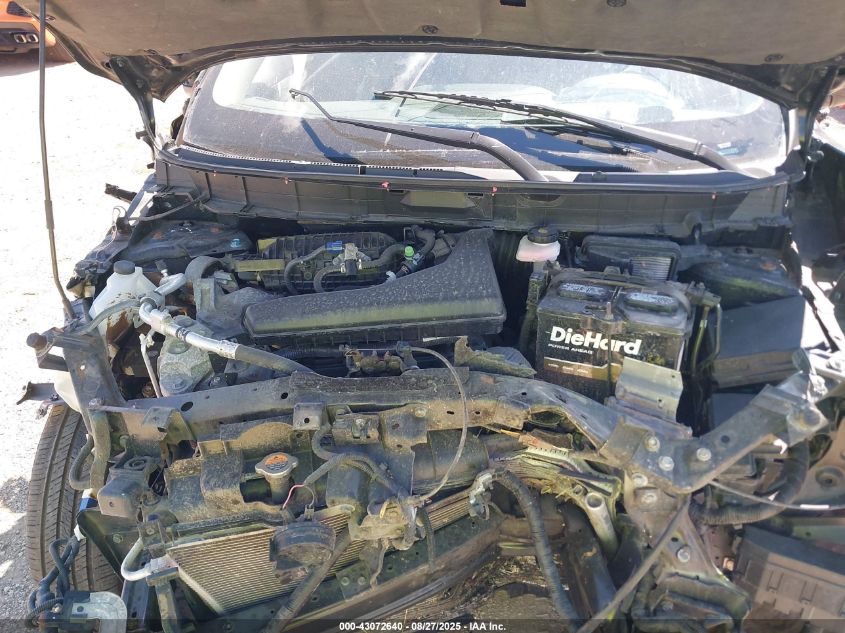 2017 Nissan Rogue Sv VIN: 5N1AT2MV2HC838257 Lot: 43072640