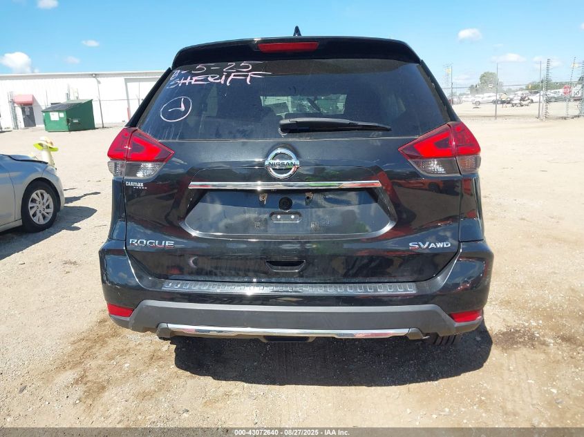2017 Nissan Rogue Sv VIN: 5N1AT2MV2HC838257 Lot: 43072640
