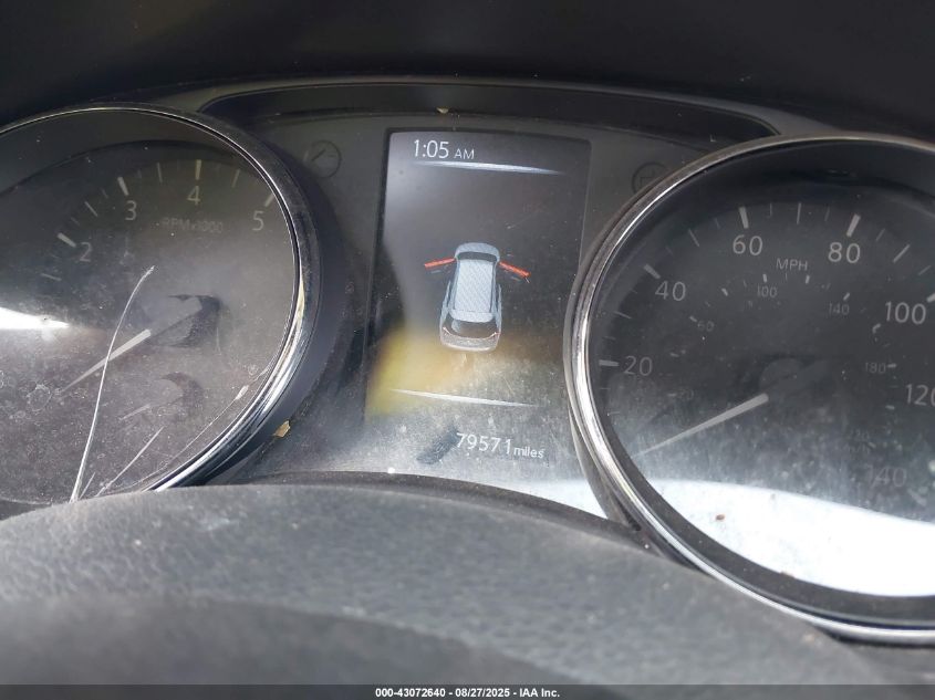 2017 Nissan Rogue Sv VIN: 5N1AT2MV2HC838257 Lot: 43072640