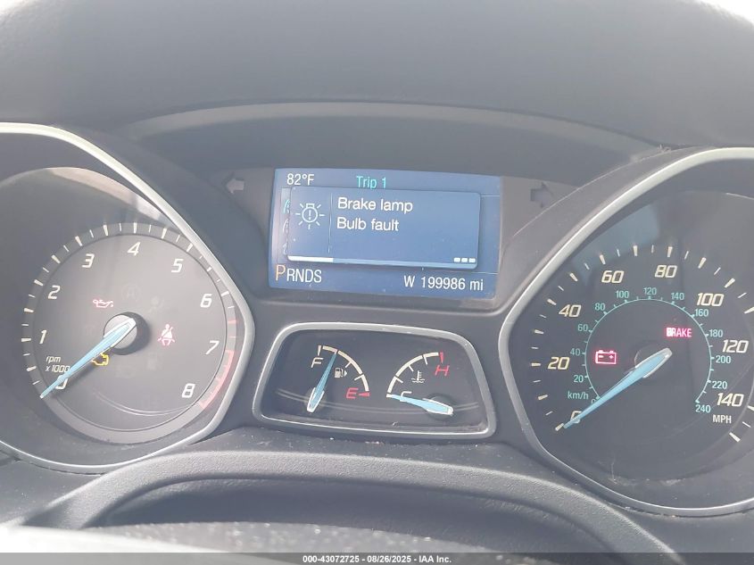 2014 Ford Focus Se VIN: 1FADP3F20EL195665 Lot: 43072725