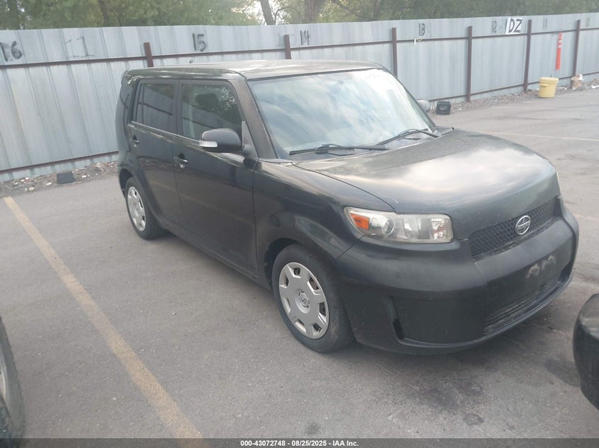 2008 Scion Xb black wagon gasoline JTLKE50E981022897 photo #1