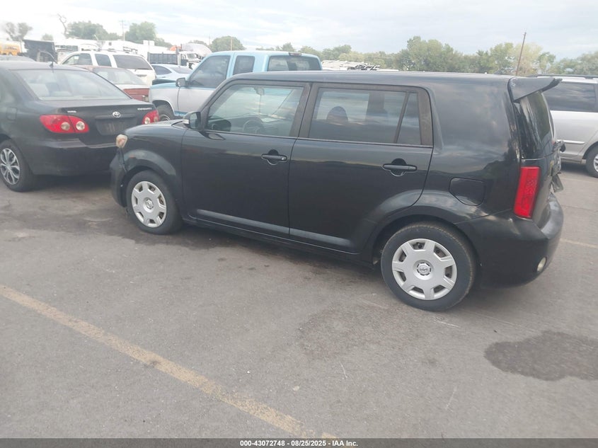2008 Scion Xb black wagon gasoline JTLKE50E981022897 photo #4