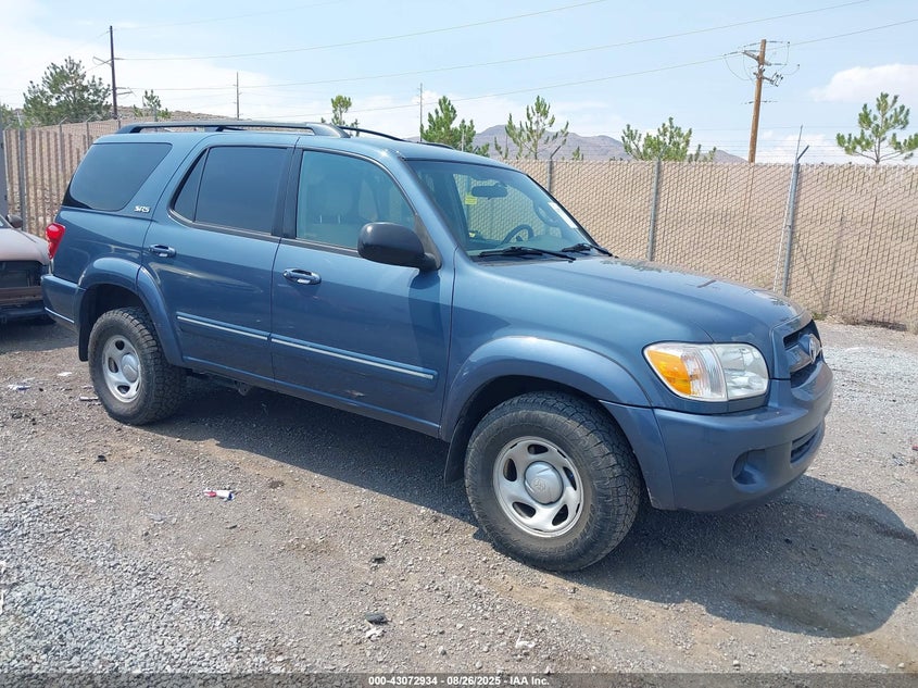 5TDBT44AX7S282116 2007 Toyota Sequoia Sr5 V8 auction photo 1