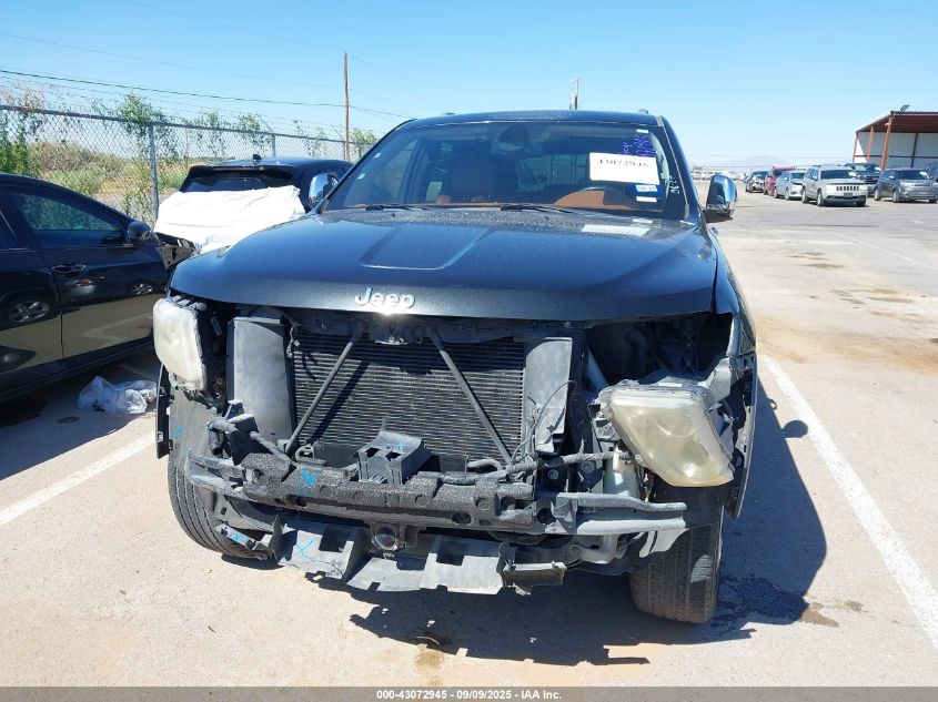 2011 Jeep Grand Cherokee Overland VIN: 1J4RS6GGXBC662767 Lot: 43072945