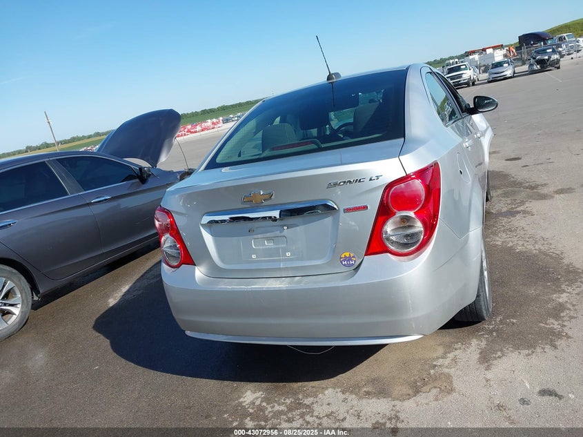 2015 CHEVROLET SONIC LT AUTO - 1G1JC5SB3F4162903