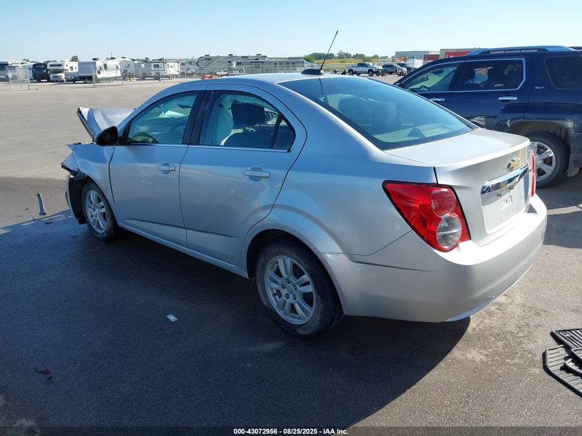 2015 CHEVROLET SONIC LT AUTO - 1G1JC5SB3F4162903