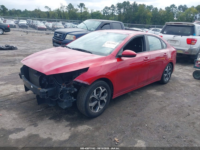 2021 Kia Forte 2.0 Lxs Red Lot 111043073162 Vin 3KPF24AD2ME332242