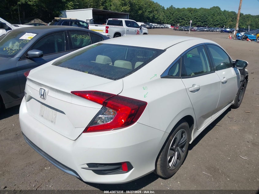 2020 HONDA CIVIC LX - 2HGFC2F6XLH537453