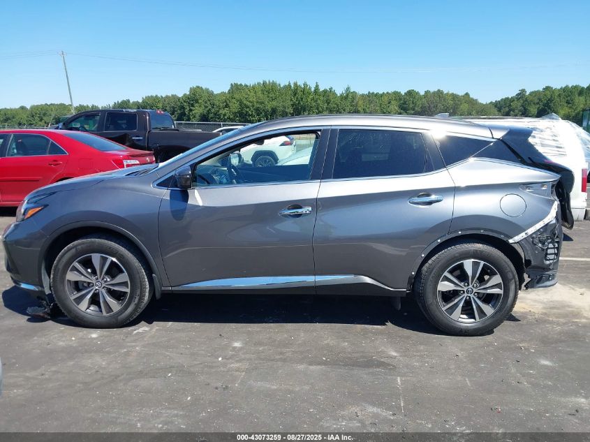 2023 Nissan Murano Sv Intelligent Awd VIN: 5N1AZ2BS9PC137396 Lot: 43073259