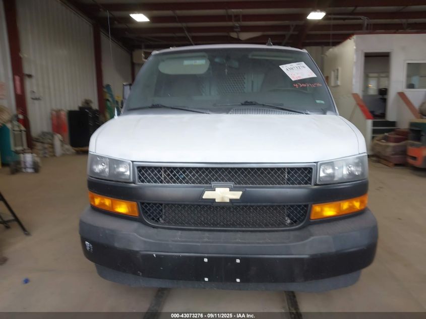 2019 Chevrolet Express 2500 Work Van VIN: 1GCWGAFP9K1332693 Lot: 43073276