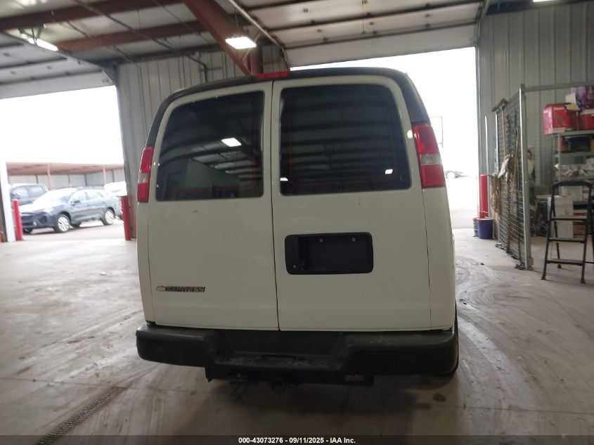 2019 Chevrolet Express 2500 Work Van VIN: 1GCWGAFP9K1332693 Lot: 43073276