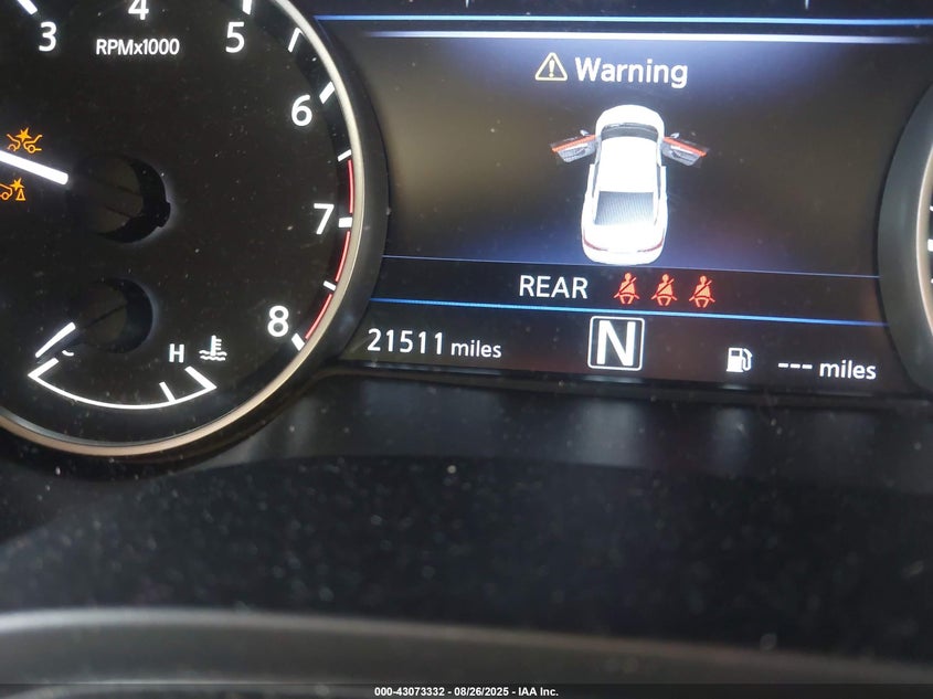 2023 Nissan Maxima Platinum Xtronic Cvt VIN: 1N4AA6FV8PC504253 Lot: 43073332