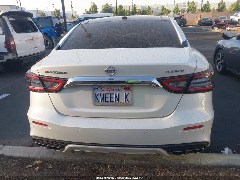2023 Nissan Maxima Platinum Xtronic Cvt VIN: 1N4AA6FV8PC504253 Lot: 43073332