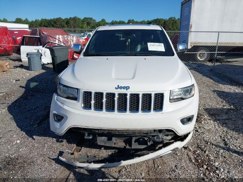 2014 Jeep Grand Cherokee Overland VIN: 1C4RJECG9EC331417 Lot: 43073501