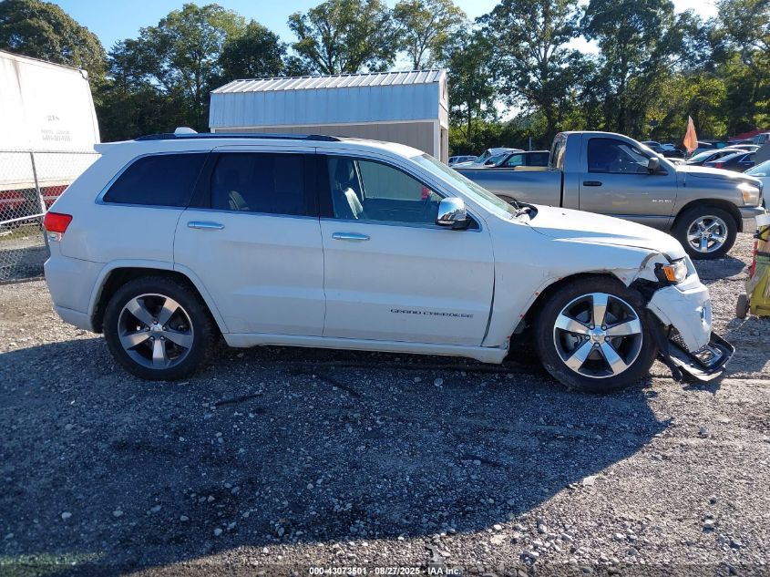 2014 Jeep Grand Cherokee Overland VIN: 1C4RJECG9EC331417 Lot: 43073501