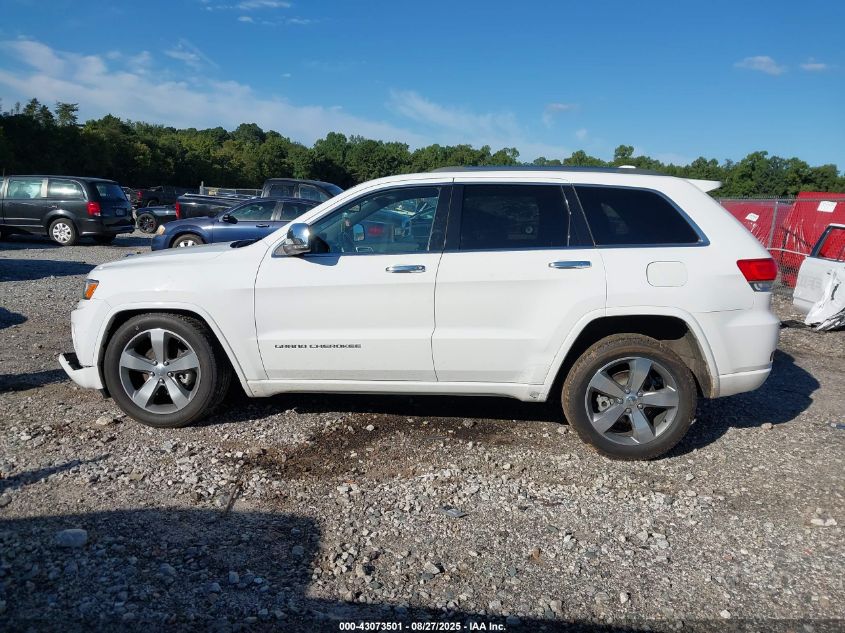 2014 Jeep Grand Cherokee Overland VIN: 1C4RJECG9EC331417 Lot: 43073501