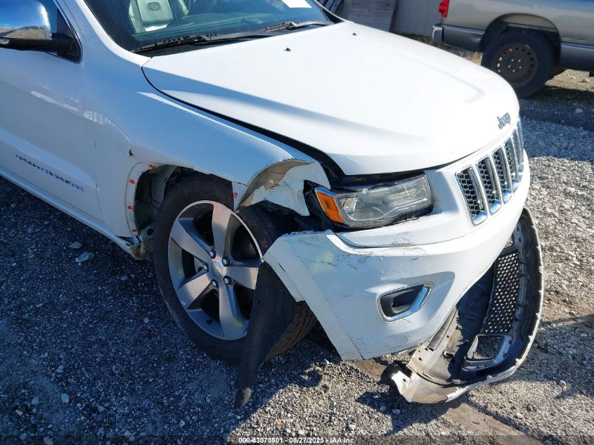 2014 Jeep Grand Cherokee Overland VIN: 1C4RJECG9EC331417 Lot: 43073501