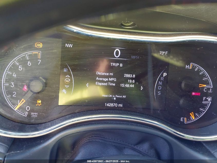 2014 Jeep Grand Cherokee Overland VIN: 1C4RJECG9EC331417 Lot: 43073501