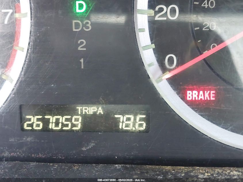 2009 Honda Accord 2.4 Lx VIN: 1HGCP26349A009315 Lot: 43073590