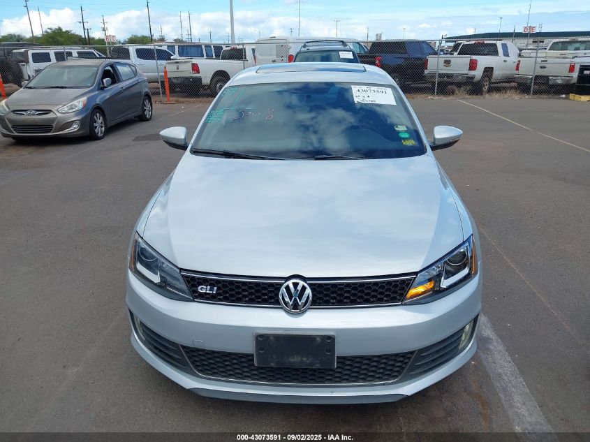 2013 Volkswagen Jetta Gli Autobahn W/Nav VIN: 3VW4A7AJ5DM220359 Lot: 43073591