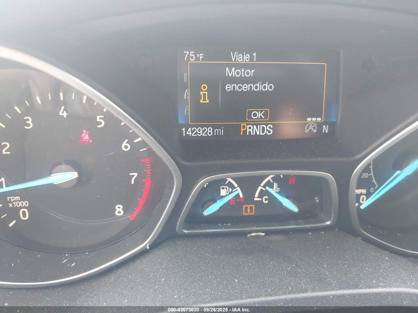 2017 Ford Escape 2.0 SE Unknown Lot 111043073630 Vin 1FMCU9G98HUB39562