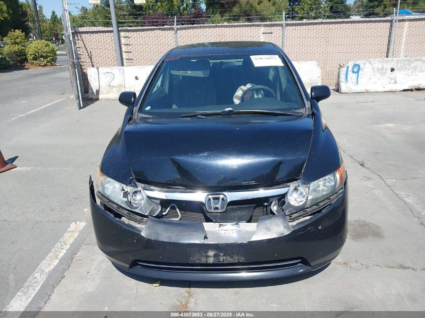 2007 Honda Civic Lx VIN: 1HGFA16597L129476 Lot: 43073653