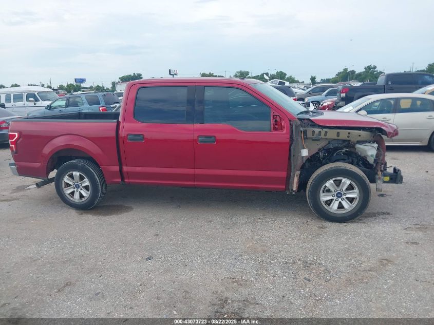 2018 Ford F-150 Xlt VIN: 1FTEW1CP7JFA30288 Lot: 43073723