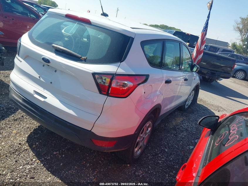 Vin: 1fmcu0f78jud60662, lot: 43567994, ford escape s 20184