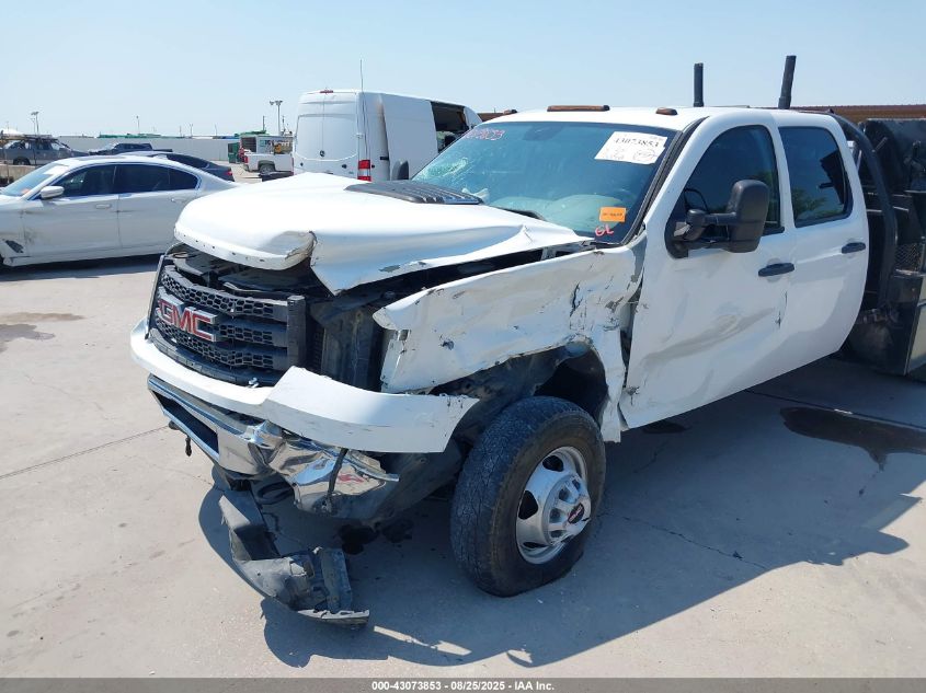 2014 GMC Sierra 3500Hd Chassis Work Truck VIN: 1GD422C8XEF154630 Lot: 43073853