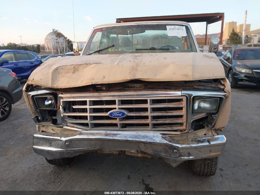 1985 Ford F250 VIN: 1FTHF2517FPB13166 Lot: 43073872
