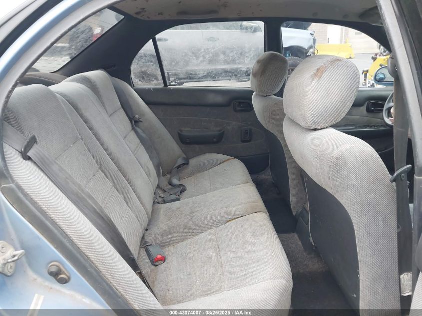 1996 Toyota Corolla Dx VIN: 1NXBB02EXTZ366004 Lot: 43074007