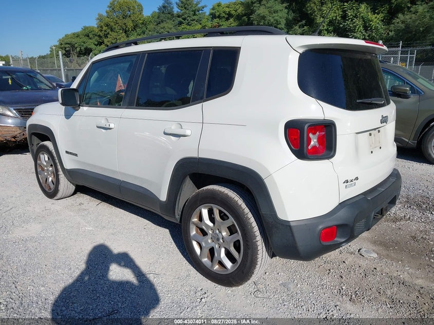 2016 JEEP RENEGADE LATITUDE - ZACCJBBT0GPD65831