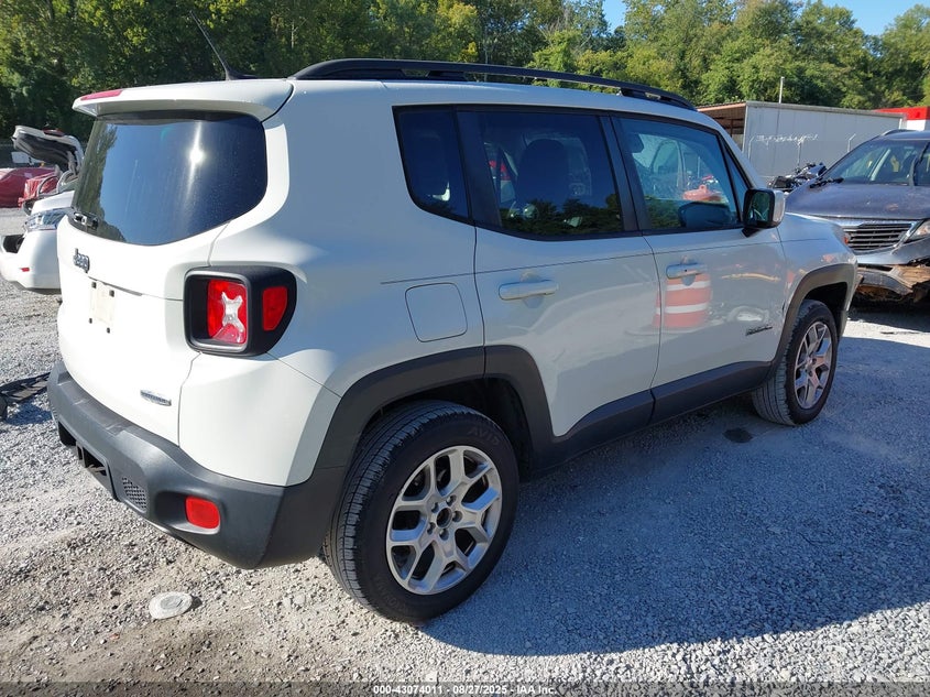 2016 JEEP RENEGADE LATITUDE - ZACCJBBT0GPD65831