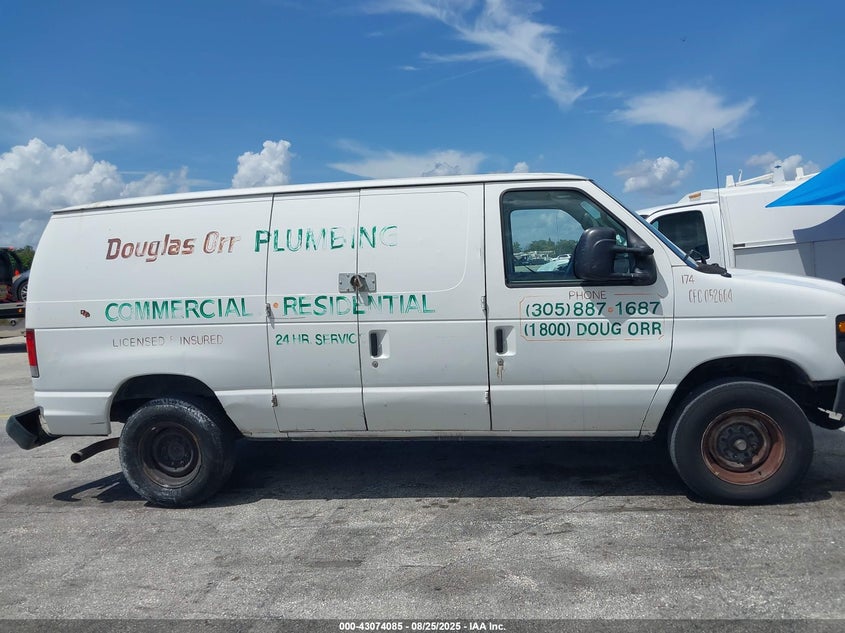 2012 Ford E-350 Super Duty Commercial VIN: 1FTSE3EL9CDA20842 Lot: 43074085