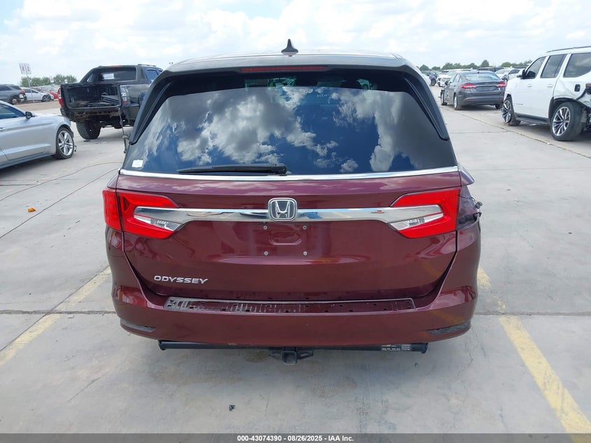 2018 Honda Odyssey Ex-L VIN: 5FNRL6H75JB047031 Lot: 43074390