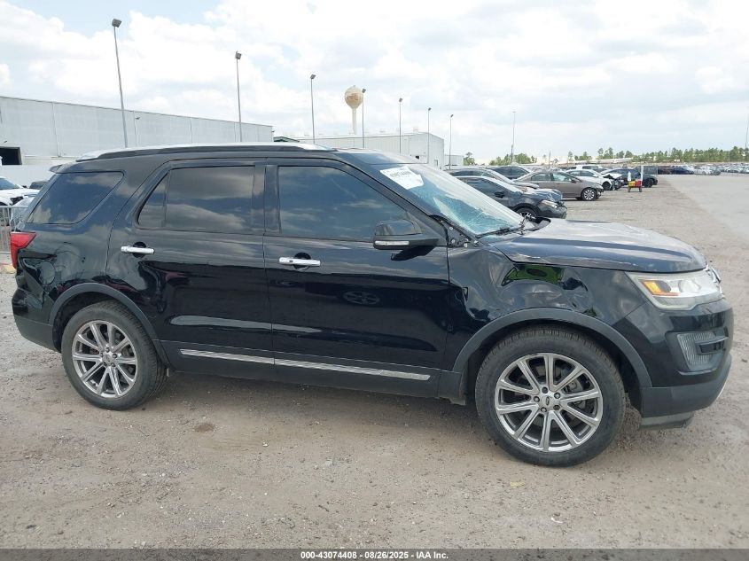 2016 Ford Explorer Limited VIN: 1FM5K7F88GGA45531 Lot: 43074408