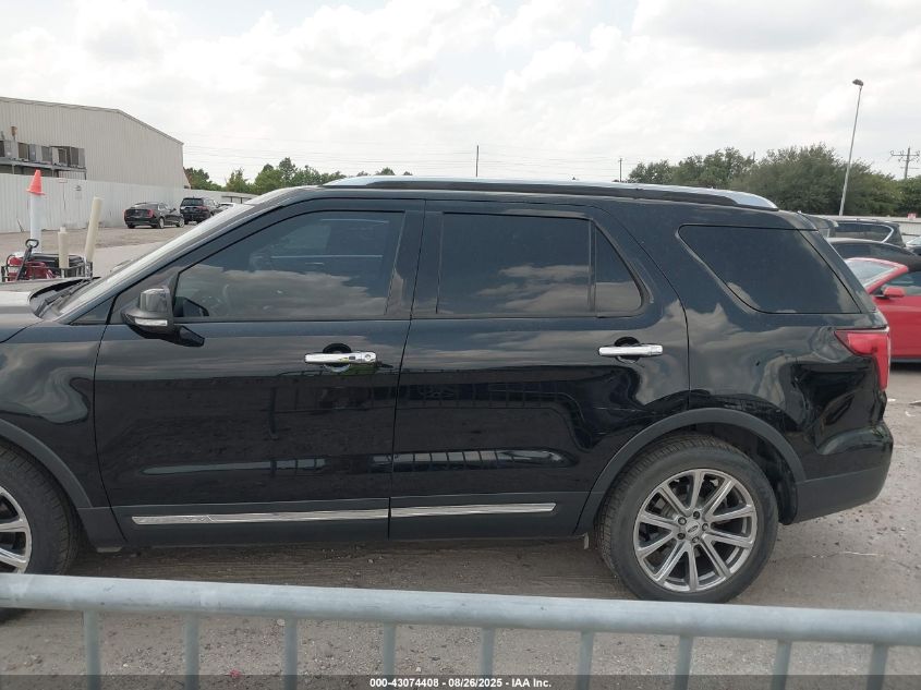 2016 Ford Explorer Limited VIN: 1FM5K7F88GGA45531 Lot: 43074408