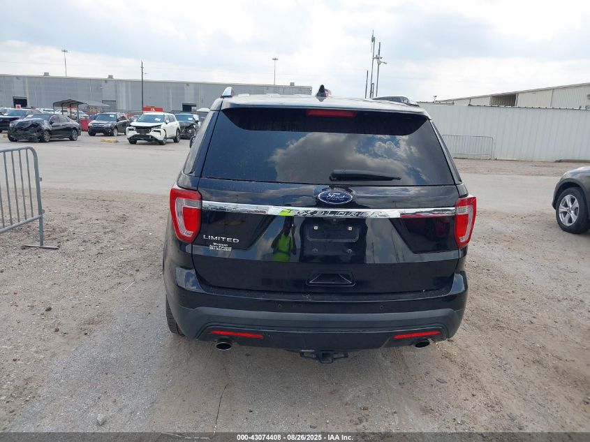 2016 Ford Explorer Limited VIN: 1FM5K7F88GGA45531 Lot: 43074408