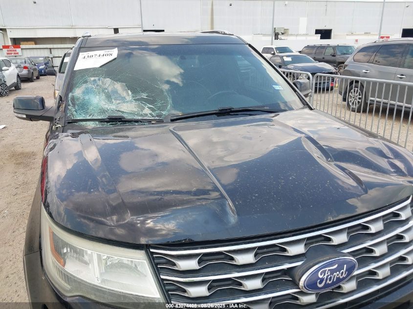 2016 Ford Explorer Limited VIN: 1FM5K7F88GGA45531 Lot: 43074408