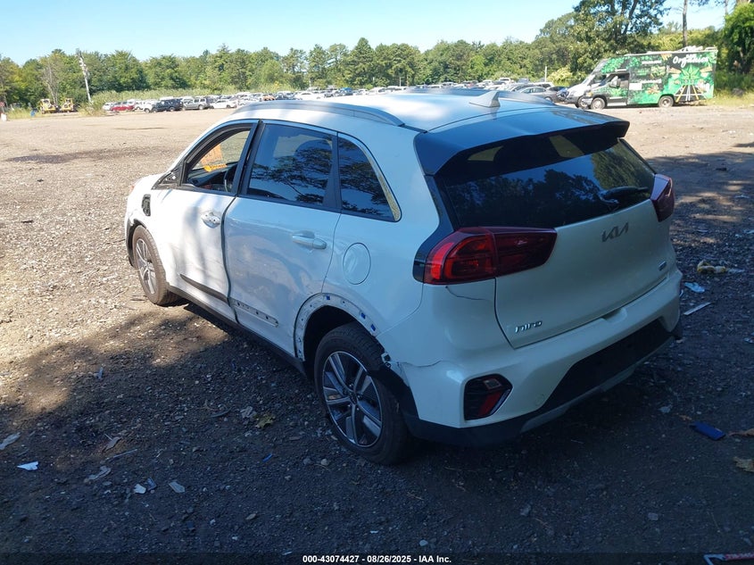 2022 Kia Niro 1.6 Ex White Lot 111043074427 Vin KNDCD3LD2N5547587