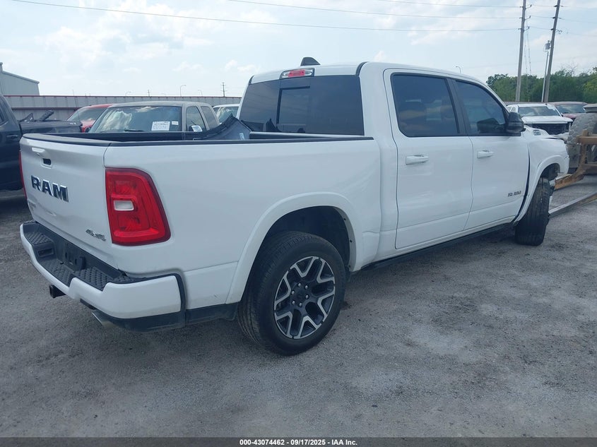 Vin: 1c6srfjp0sn520855, lot: 43568709, ram 1500 laramie  4x4 5'7 box 20254